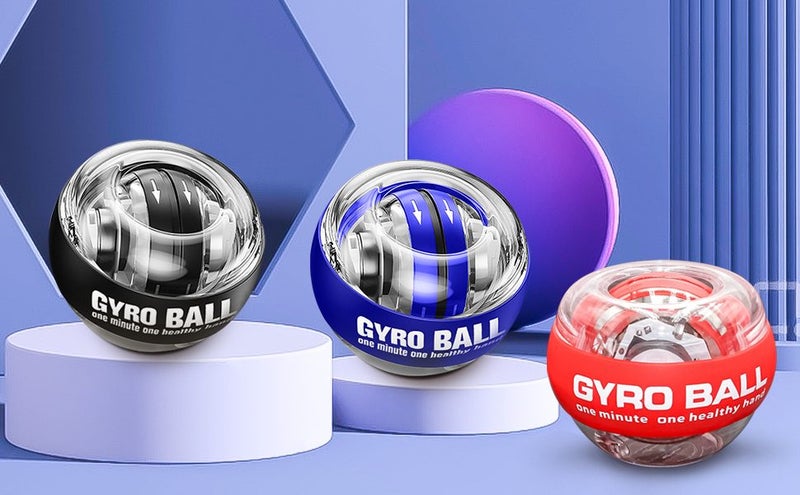 Wrist Trainer Ball Auto-Start Wrist Strengthener Gyroscopic Forearm Exerciser Carousel 2