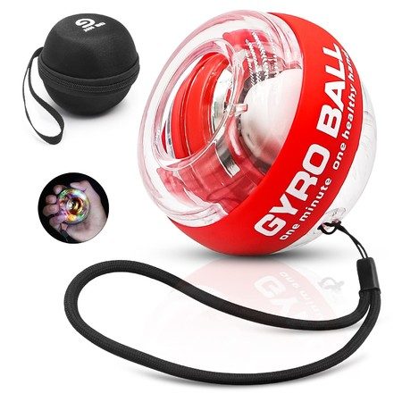Wrist Trainer Ball Auto-Start Wrist Strengthener Gyroscopic Forearm Exerciser Carousel 1