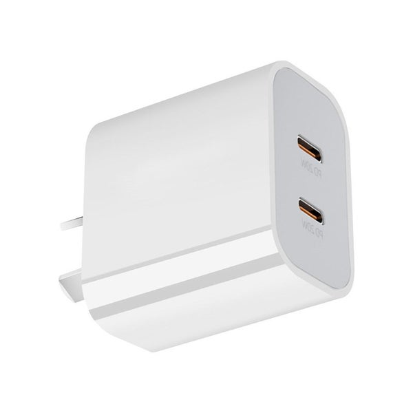 40W Quick Charger QC 4.0 Dual PD Charger Type C For iPhone Xiaomi SamsunG AB108 Carousel 1
