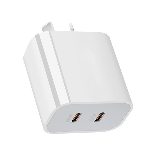 40W Quick Charger QC 4.0 Dual PD Charger Type C For iPhone Xiaomi SamsunG AB108 Carousel 2