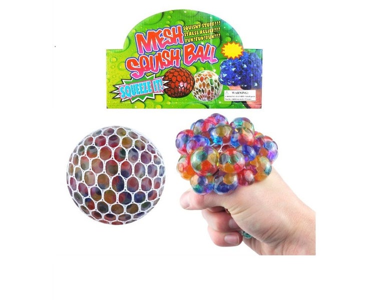 Sensory Toy / Mesh Ball / Squish Ball / Fidget Toy / Stress Ball / Orbeez Ball Carousel 1