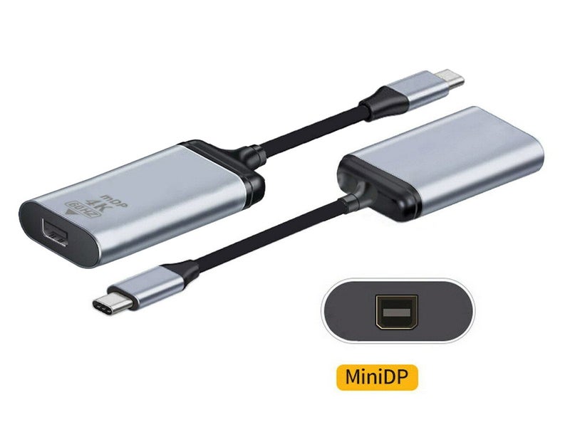 PTN New USB Type C to Mini DisplayPort Adapter Converter Sale Sale Carousel 6