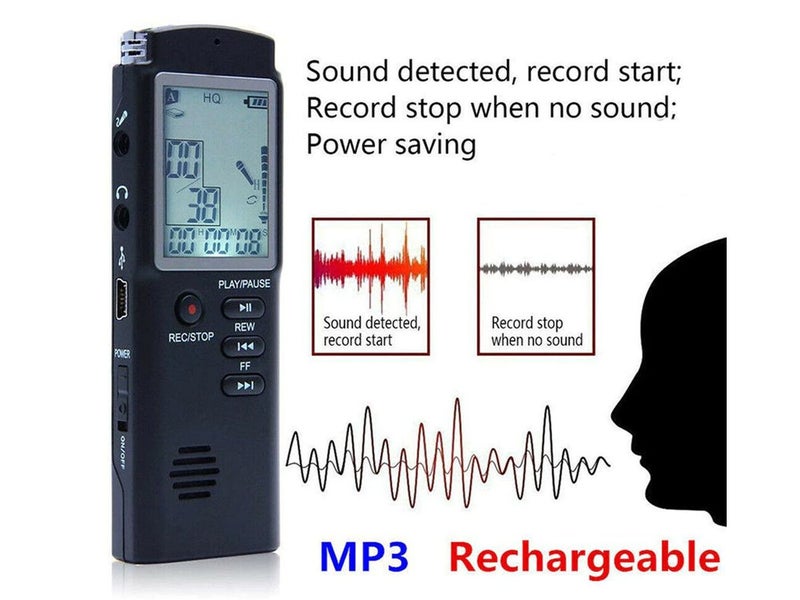 Portable Voice Recorder 8GB NZ Local Buy Now Carousel 2