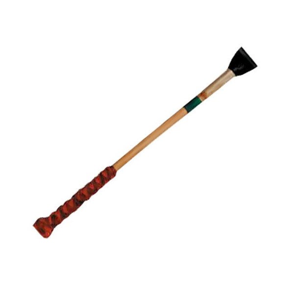 Nemeth 6 Plait Redhide Whip Handle Carousel 1
