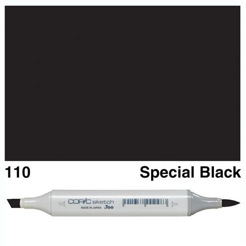 Copic Sketch Marker 110 Special Black Carousel 1