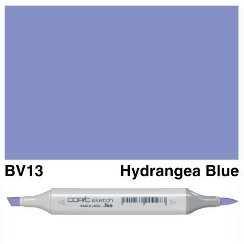Copic Sketch Marker BV13 Hydrangea Blue Carousel 1
