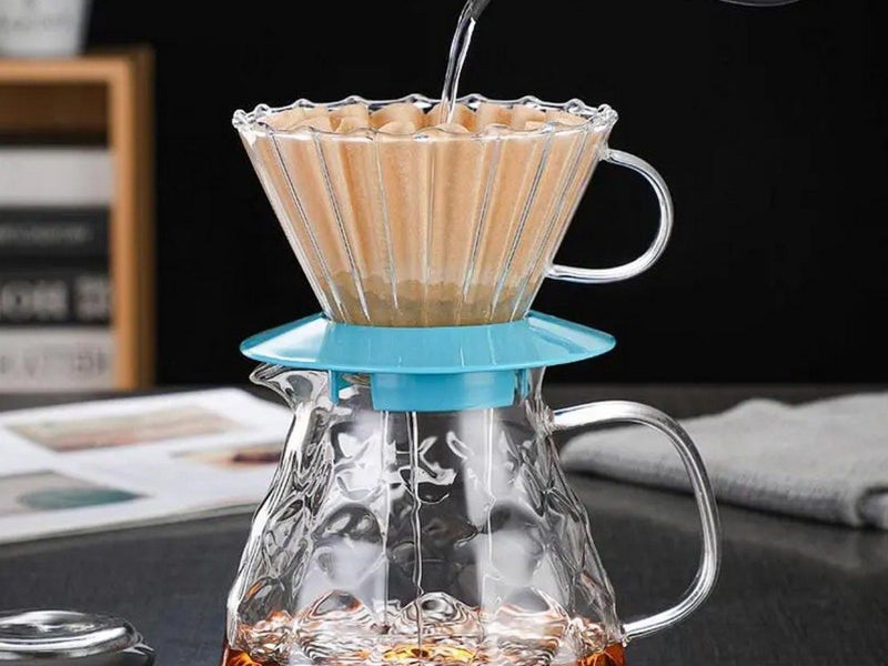 50 Sheets Disposable Basket Coffee Filters Paper for Drip Coffee Maker - Brown Carousel 3