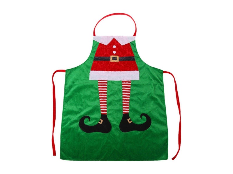 Christmas Apron Kitchen Cooking Apron Sleeveless Apron Baking Apron - Style 2 Carousel 2