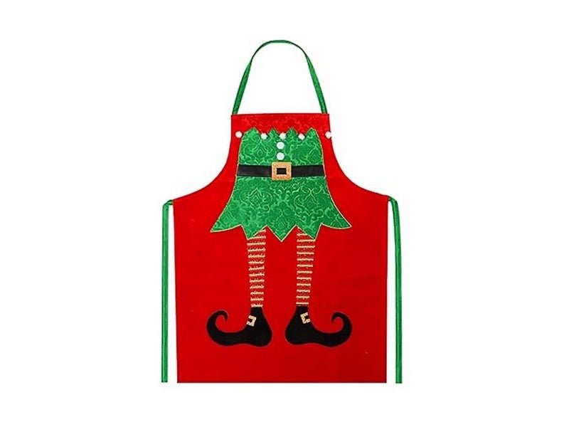 Christmas Apron Kitchen Cooking Apron Sleeveless Apron Baking Apron - Style 3 Carousel 2
