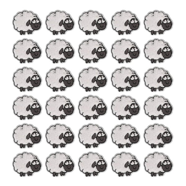iron on clothing patch patches for jackets 30pcs Cloth Patches Embroidered Iron Carousel 8