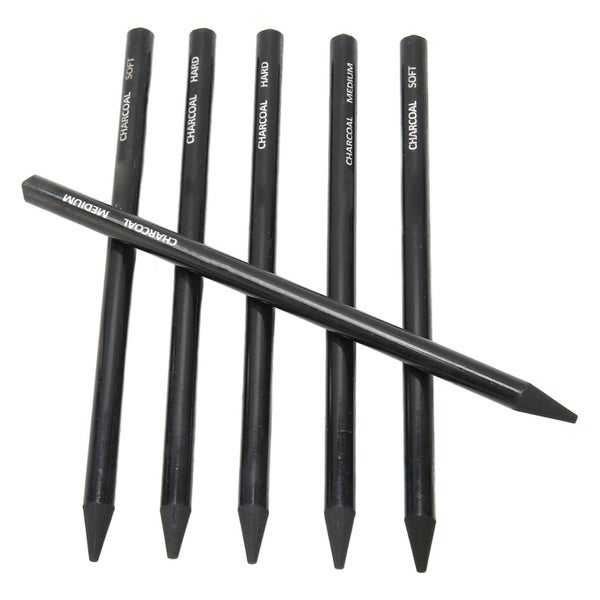 charcoal pencils charcoal pencils for artists charcoal pencils for drawing 6pcs Carousel 1