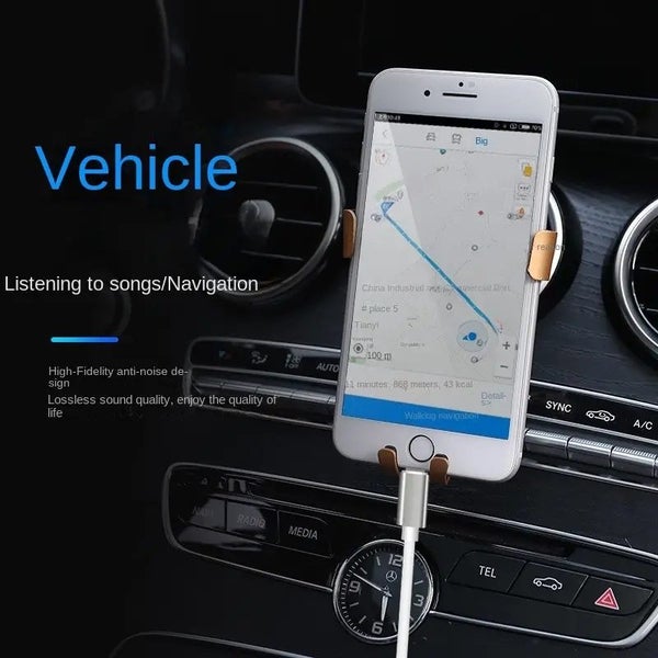 iPhone Lightning to 3.5mm AUX Male Cable / Adapter 2024 Brand New Carousel 2