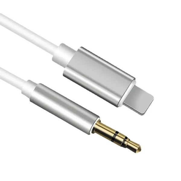 iPhone Lightning to 3.5mm AUX Male Cable / Adapter 2024 Brand New Carousel 3