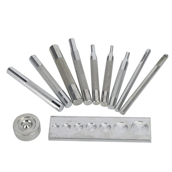 punch snap kit leather diy installation tool snap fastener installation tool Carousel 8