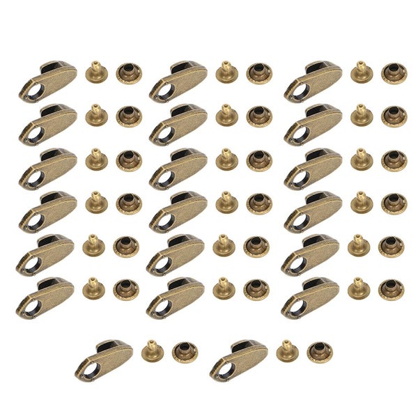 alloy boots hook rivets hiking shoes rivets rivets with tape fastener piece Carousel 8