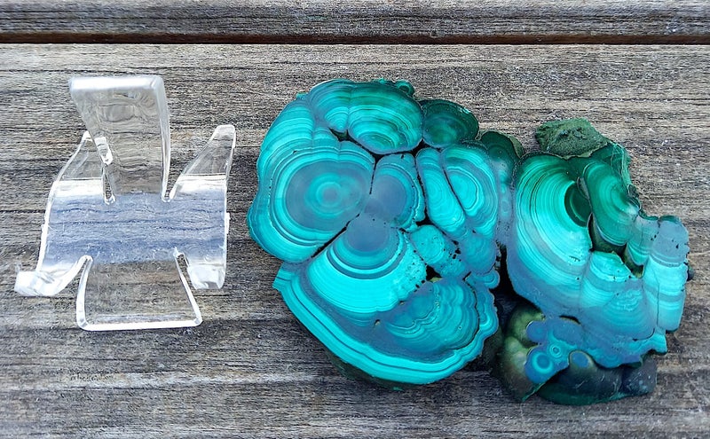 Malachite Specimen (slabbed and polished both sides) 74g Carousel 14