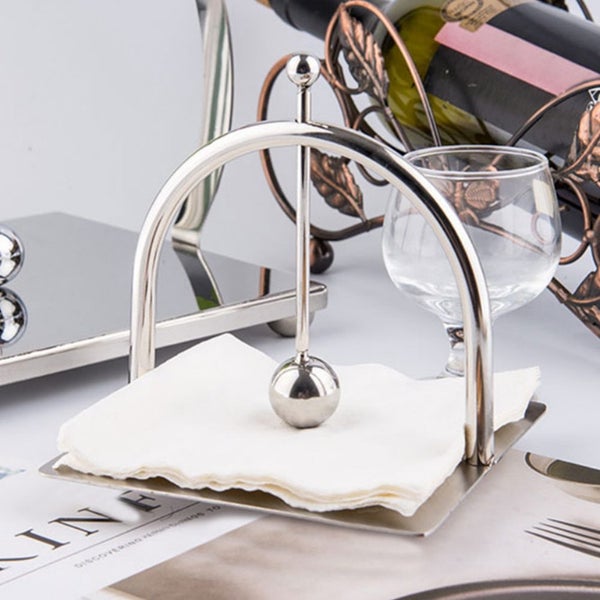 paper holder paper rack tissue holder office supplies hotel decor Stainless Carousel 1