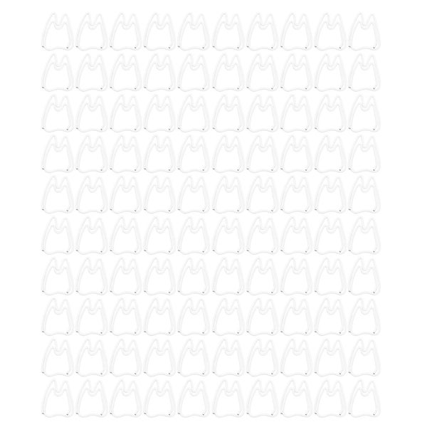 cute paper clips mini paper clips metal paper clips 100pcs Paper Clips Cute Carousel 8