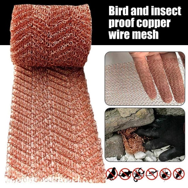 Copper Mesh Woven Roll Wire Screen Rodent Pest Control 3667003 Carousel 11
