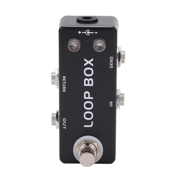 guitar loop effect Guitar Loop Effect Metal Black Mini Pedal True Bypass Channel Carousel 1