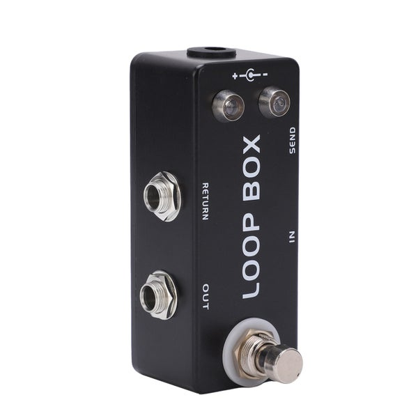 guitar loop effect Guitar Loop Effect Metal Black Mini Pedal True Bypass Channel Carousel 8