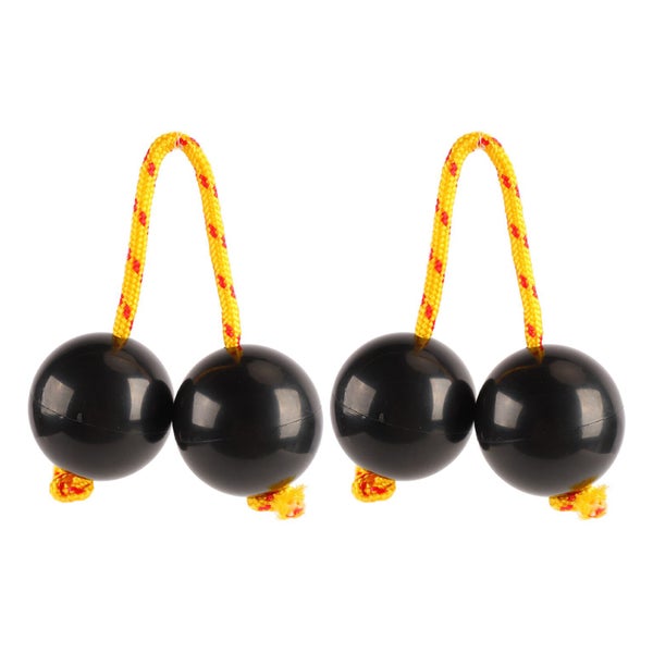 rhythmic rattle ball rhythmic shaker ball 2Pcs African Rhythmic Ball Adjustable Carousel 8