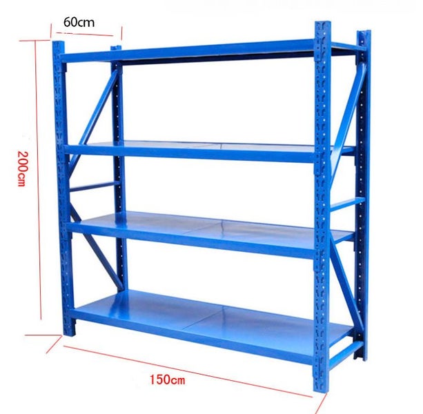 Heavy Duty Shelving unit 1.5m(L) x0.6m(W) x2m(H) 800kg EXTRA WIDE Free Delivery Carousel 1