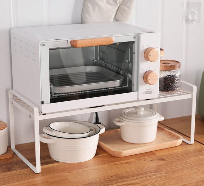 Kitchen and Bath Storage Shelf Iron Carousel 1