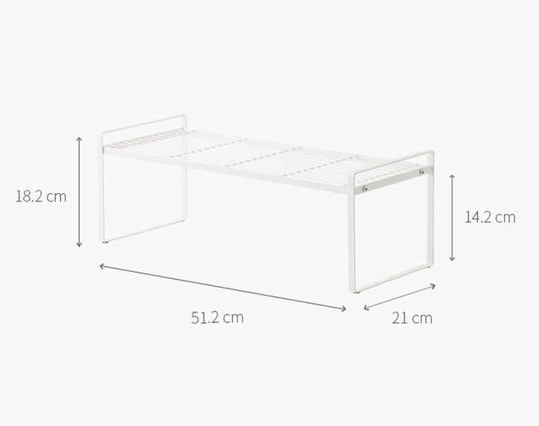 Kitchen and Bath Storage Shelf Iron Carousel 3