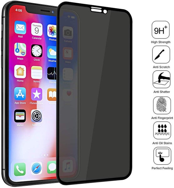 iPhone XS MAX Glass Privacy Screen Protector Carousel 1