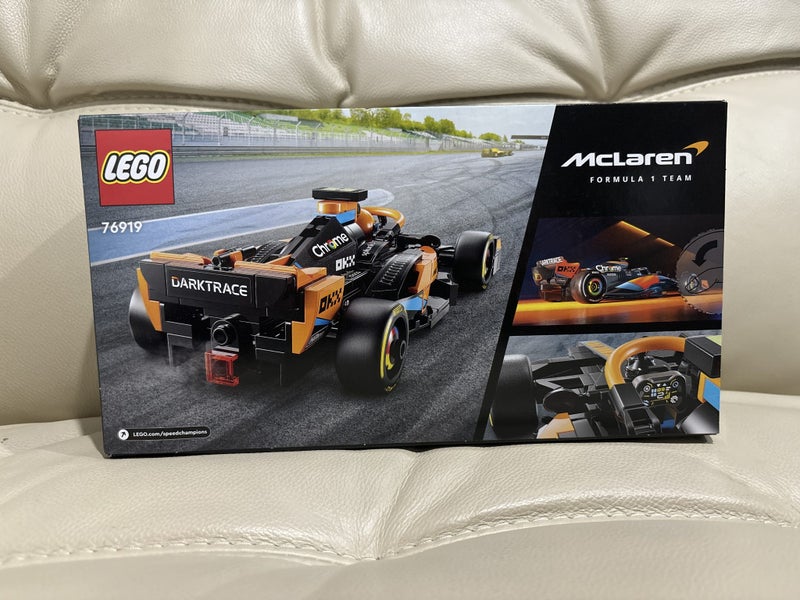 $1 Reserve LEGO Speed Champions 76919 - 2023 McLaren Formula 1 Car ~BRAND NEW~! Carousel 2