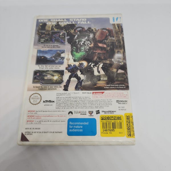 Transformers Revenge of the Fallen Wii Carousel 4