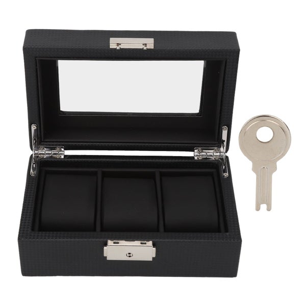 3 slot watch box 3 slot watch display box watch jewelry box 3 Slot Watch Box Carousel 8