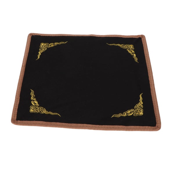 jewelry display cloth Jewelry Cloth Four Corner Embroidery Black and White Carousel 1