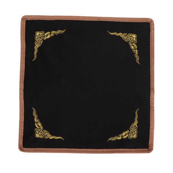 jewelry display cloth Jewelry Cloth Four Corner Embroidery Black and White Carousel 8