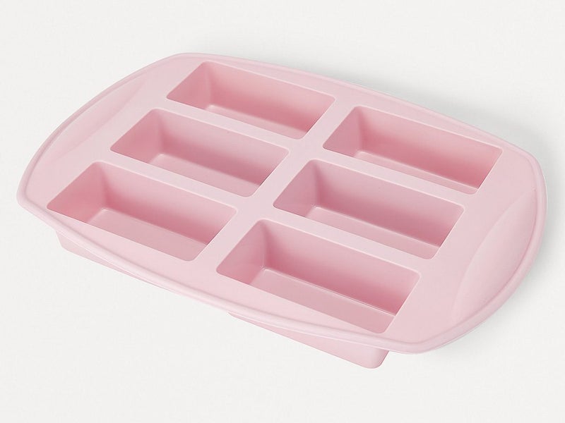 6 Cup Mini Loaf Pan - Silicone Baking Tray Carousel 1
