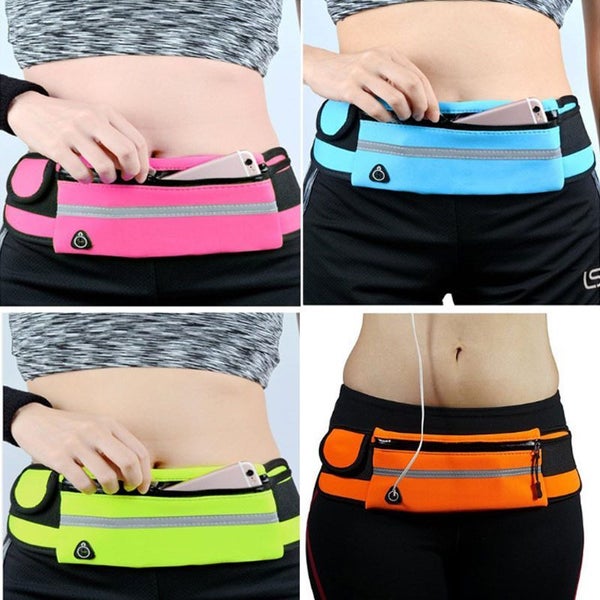 Outdoor Running Waterproof Waist Bag (Orange) 12407 Carousel 3
