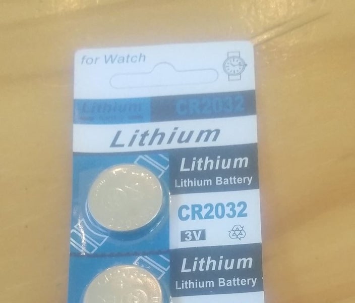 CR2032 button cell battery, new, CHEAP POSTAGE Carousel 1