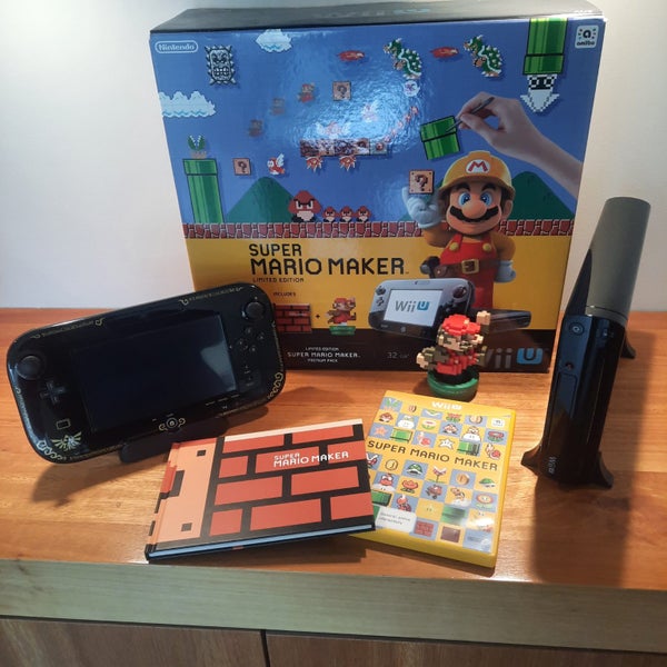 Wii U Mario Maker Limited Edition + Zelda Wind Waker Tablet Carousel 1