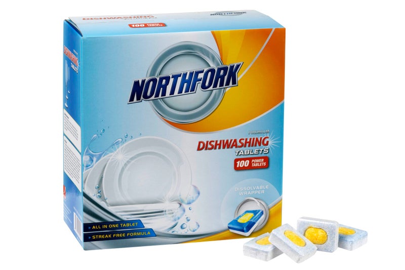 Northfork Dishwasher Tablets 100's Pack Carousel 1