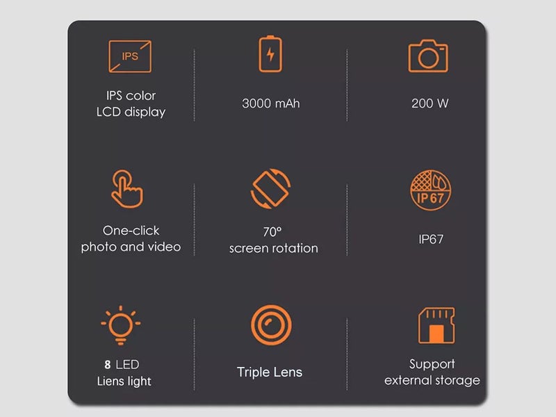 PTN New Endoscope Camera with 5" Screen Sale Sale Sale Carousel 2