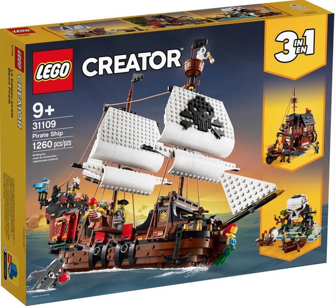 Lego 31109 Creator 3-in-1 ~ Pirate Ship *Brand New* Carousel 1
