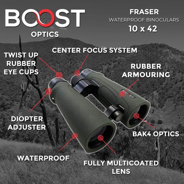 Boost Optics Fraser Binoculars 10x42 Carousel 5