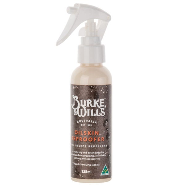 Burke & Wills Oilskin Reproofer Spray 125ml Carousel 1