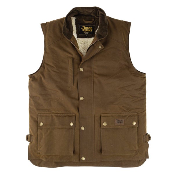 Burke & Wills Mens Bronze Derwent Vest Carousel 1