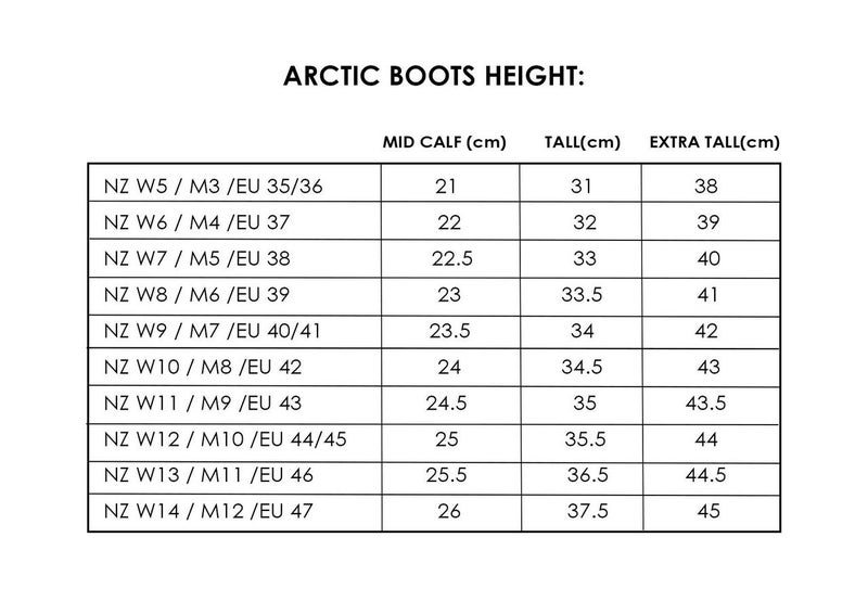 Arctic Mid Calf Boots - Premium Sheepskin Winter Boots, Removable Wool Insoles Carousel 9