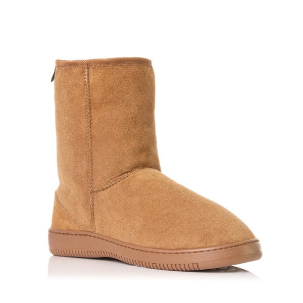 Arctic Mid Calf Boots - Premium Sheepskin Winter Boots, Removable Wool Insoles Carousel 2