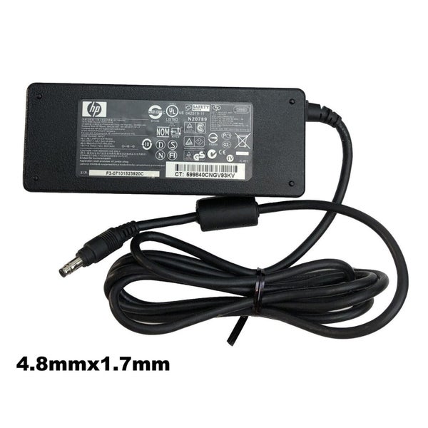 Original HP 19V 4.74A 4.8x1.7mm 90W BulletHead Power Adapter Carousel 1