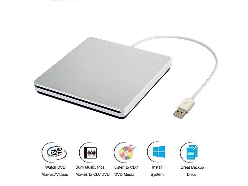 External USB DVD Driver CD Writer Burner Clearance - Clearance Carousel 8