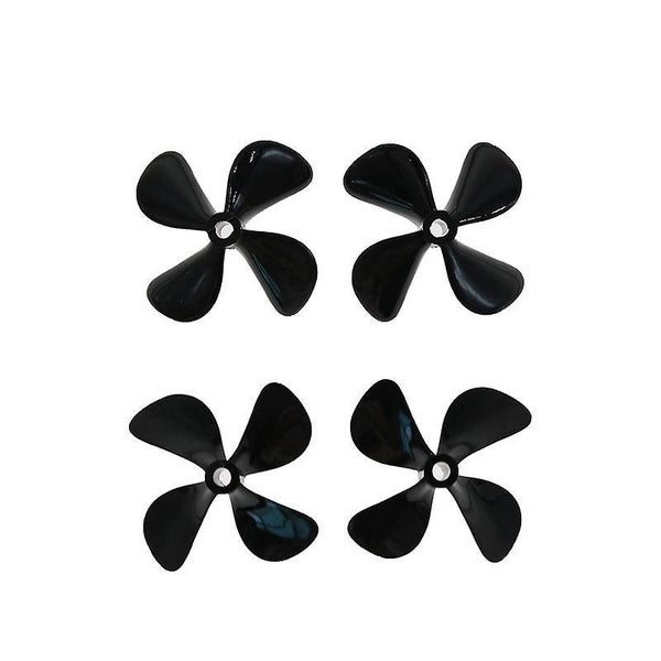 4 Blades For Rc Boat 55mm 4pcs Cw Ccw 4-blade Plastic Propeller For Rc Model Carousel 1